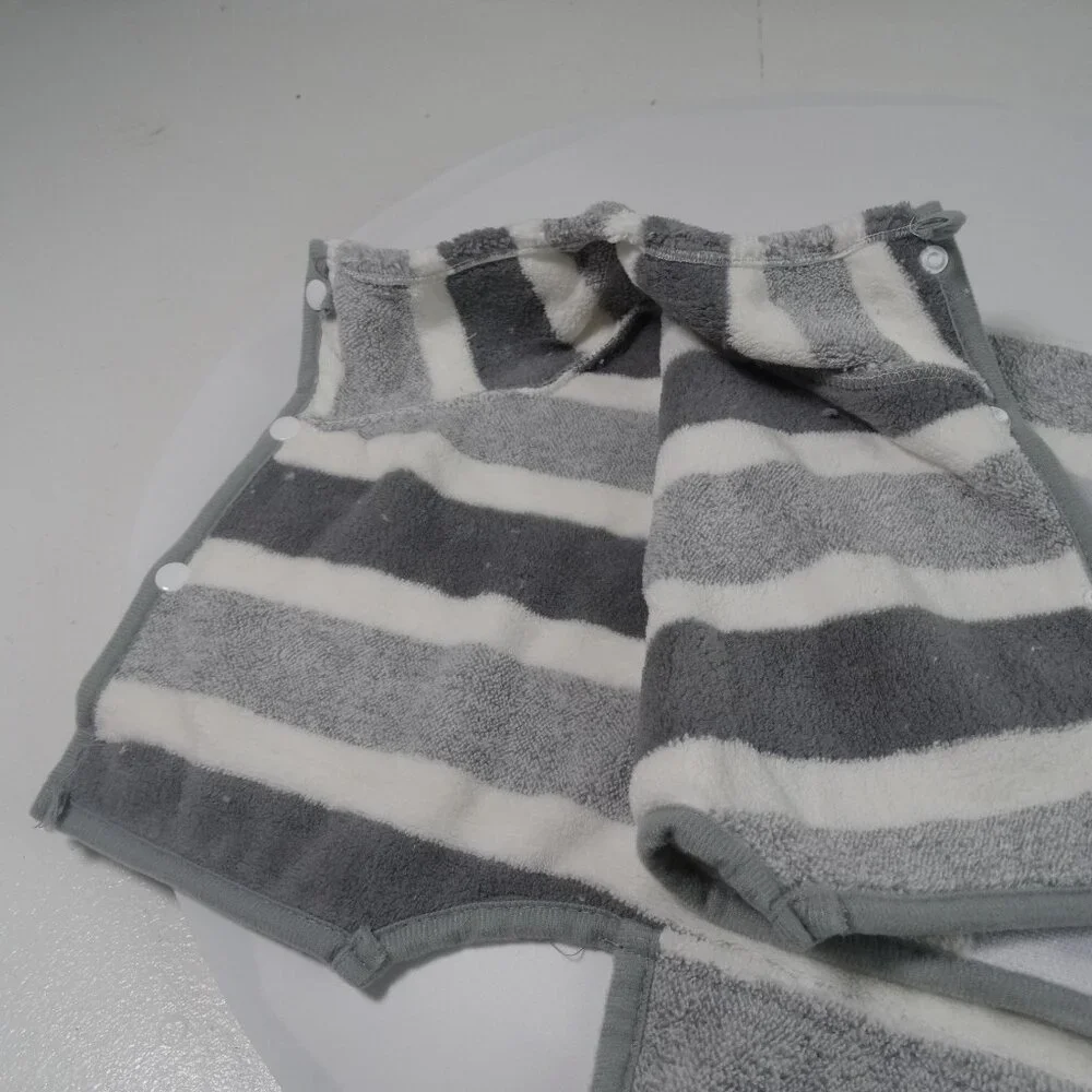 DOG Absorbent Bathrobe Dog Drying Robe Soft Sleepwear Towel - Adjustable S/M